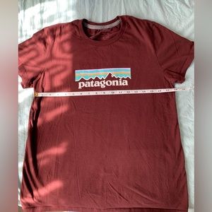 Size M Patagonia t-shirt. Unisex